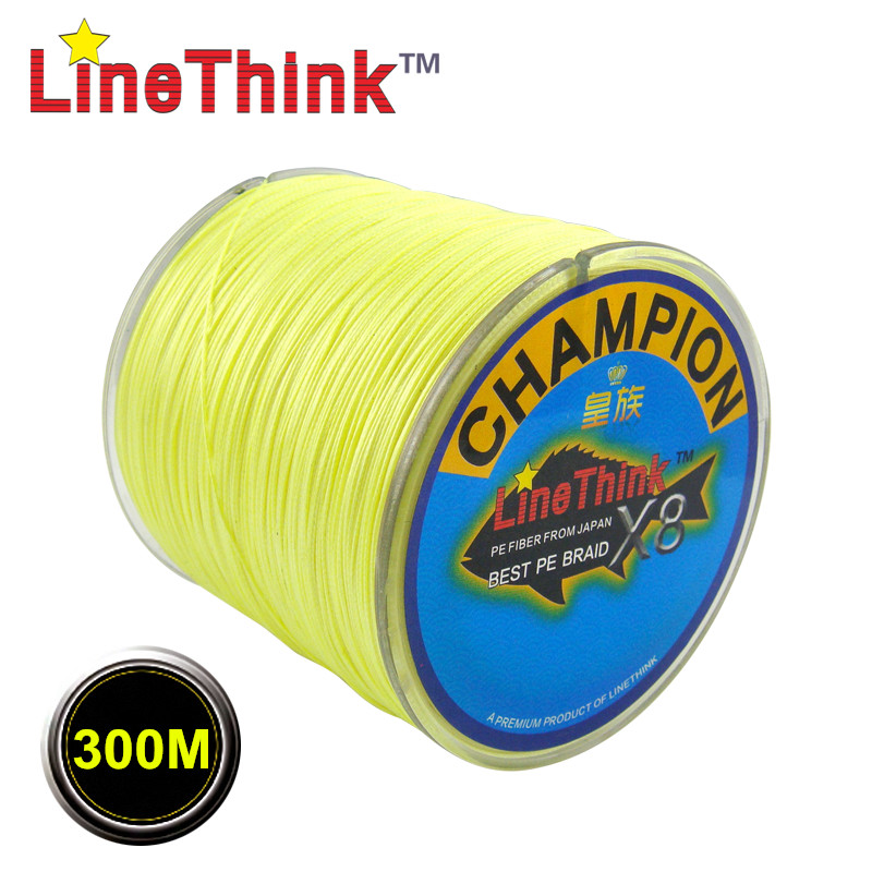 300M Brand LineThink GOAL Japan Multifilament PE Braided Fishing